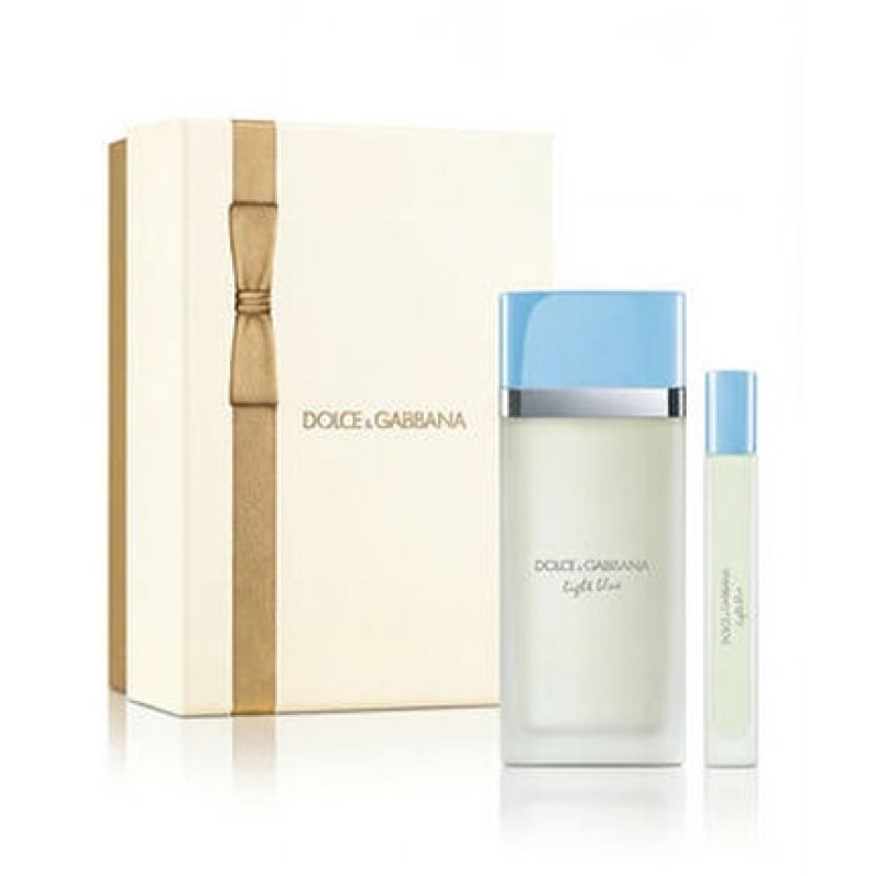 Dolce Gabbana Light Blue Gift Set Eau De Toilette 100 Ml And Miniature Eau De Toilette 10 Ml