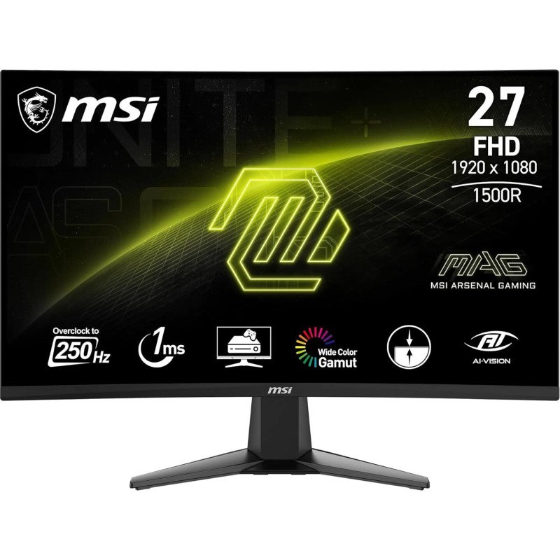 MSI MAG 27C6X o abîmé