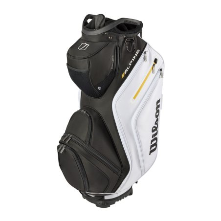 Wilson - Alpine Cart Bag - Black/White/Orange