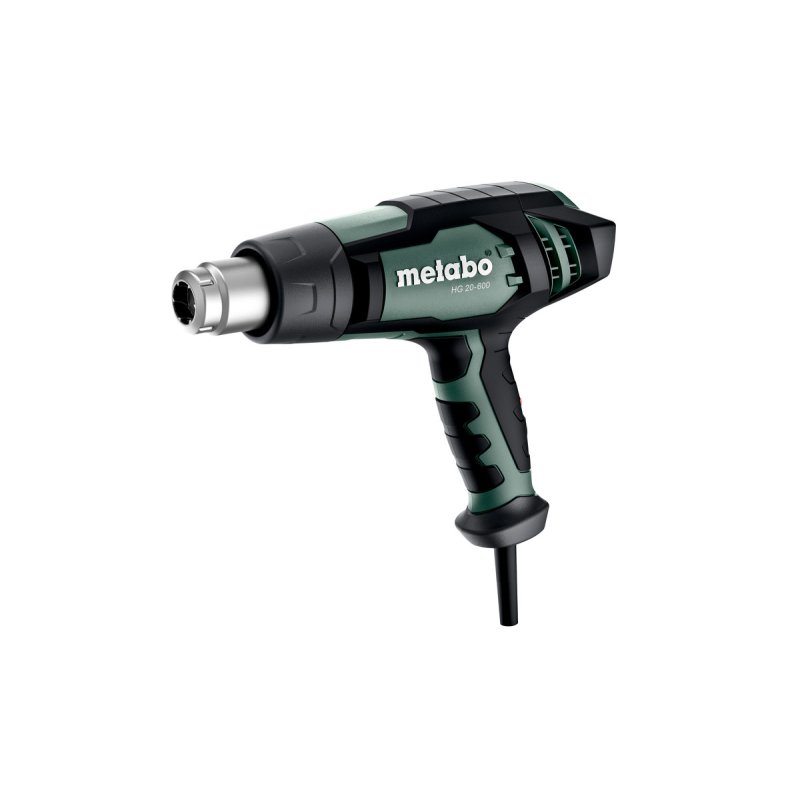 Metabo HG 20-600 500 l/min 2000 W Noir, Vert