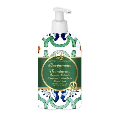 Aquaviva Liquid Soap Comp 500ml Bergamot