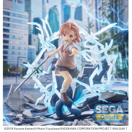 A CERTAIN SCIENTIFIC RAILGUN T - Mikoto Misaka - Figurine 23cm