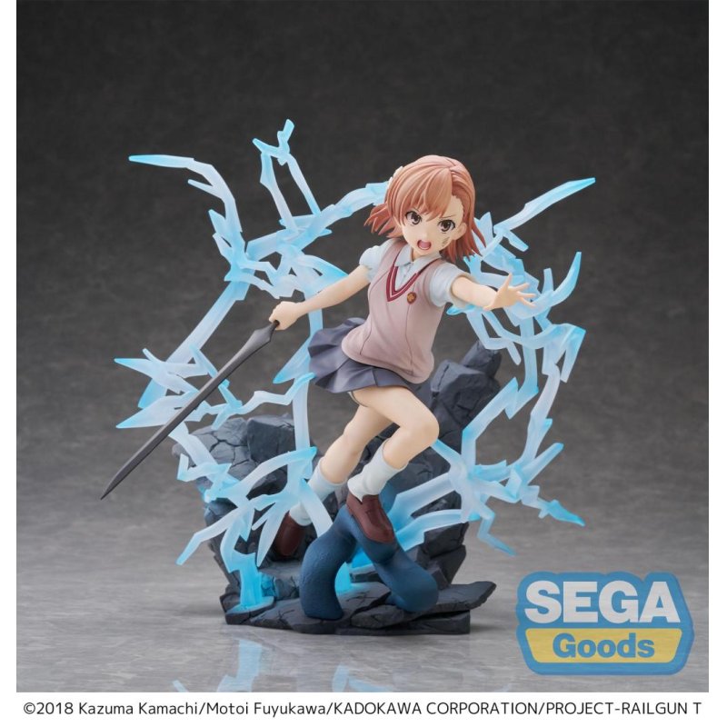 A CERTAIN SCIENTIFIC RAILGUN T - Mikoto Misaka - Figurine 23cm
