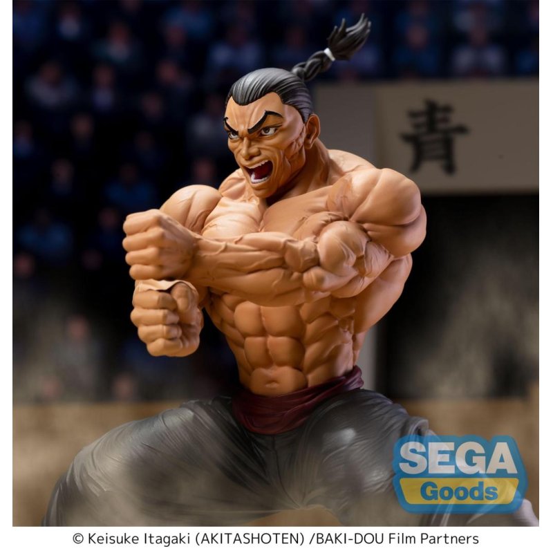 BAKI DOU - Kaioh Retsu - Figurine Luminasta 15cm