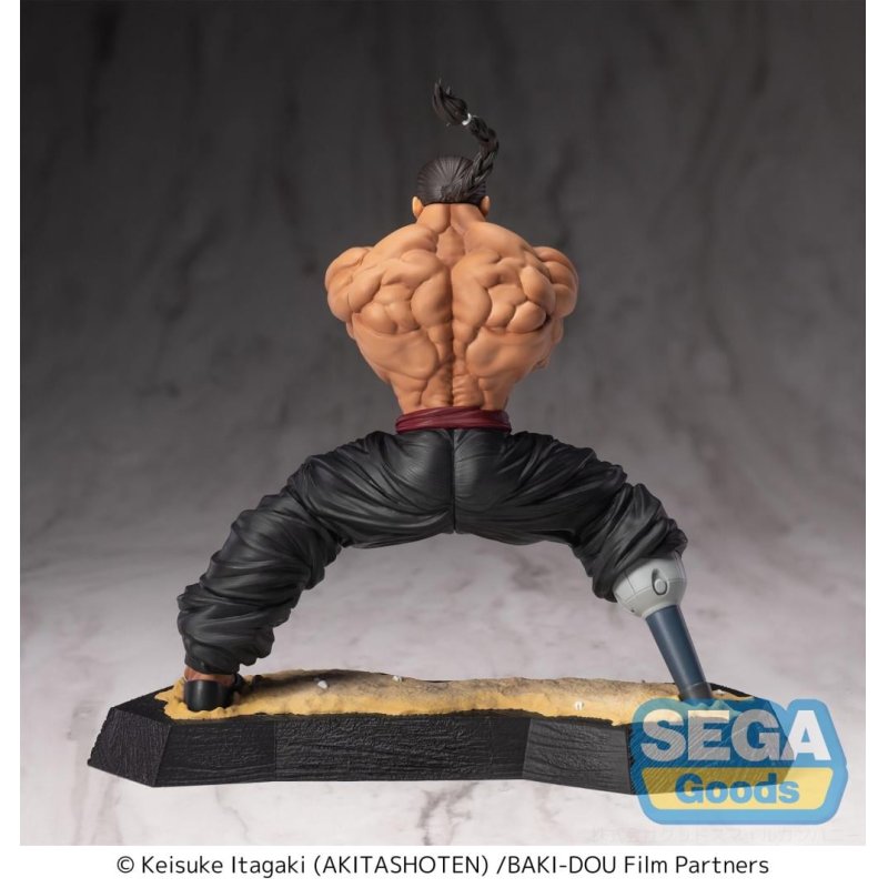 BAKI DOU - Kaioh Retsu - Figurine Luminasta 15cm