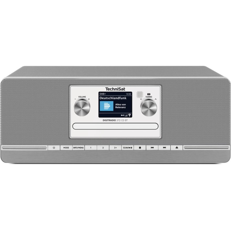 TechniSat DIGITRADIO 372 CD BT Kitchen Analog & digital Anthracite, Silver
