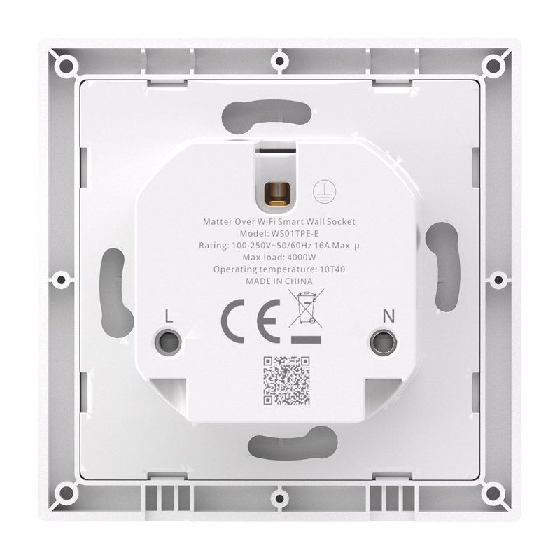 Sonoff WS01TPE-E WiFi Smart Wall Socket (Type E)