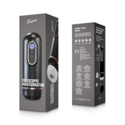 Teazers Telescopic Masturbator Black A Versatile Adult Product For Enhanced Pleasure