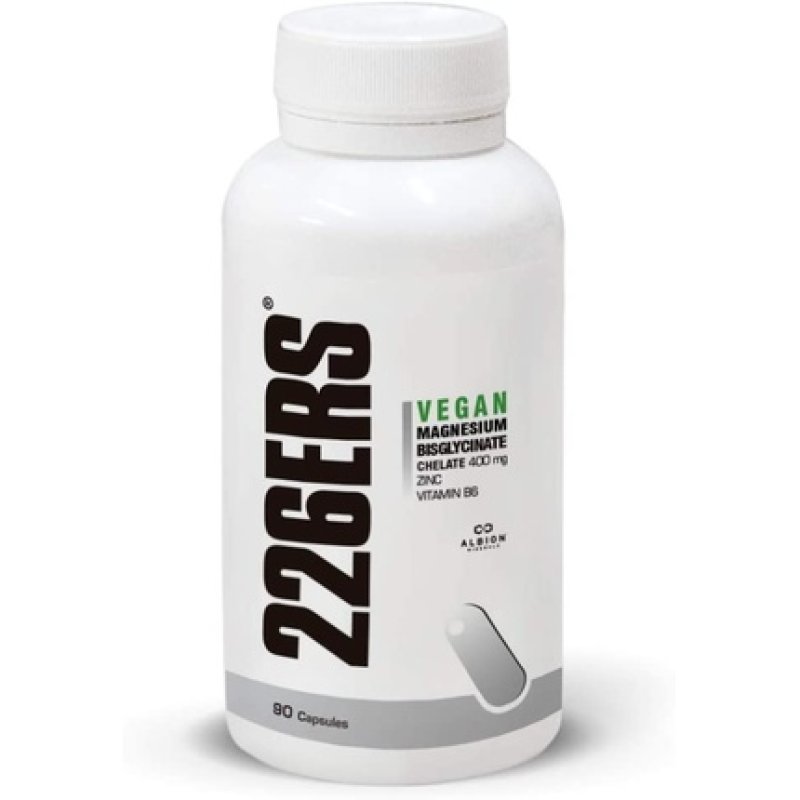 226ERS Vegan Magnesium Chelated with Zinc and Vitamin B6 90 Capsules