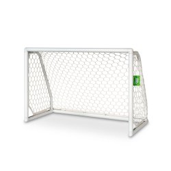 EXIT - Scala aluminium football goal 120x80cm - white (42.12.08.20)