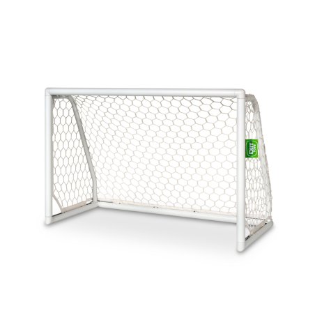 EXIT - Scala aluminium football goal 120x80cm - white (42.12.08.20)