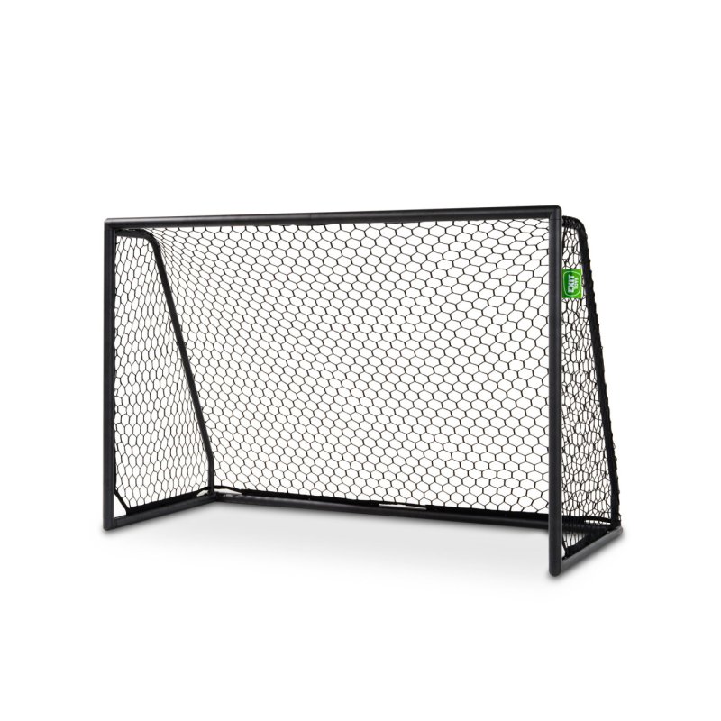 EXIT - Scala aluminium football goal 180x120cm - black (42.18.12.10)