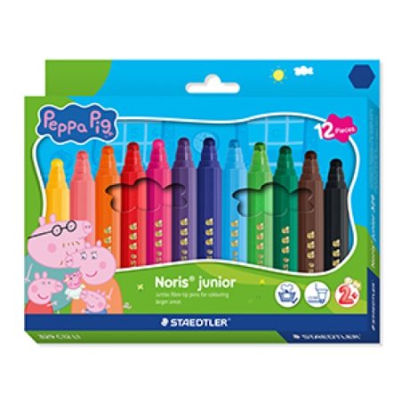 Staedtler – Peppa Pig Pens – 12 pcs Assorted (329 C12 L1)