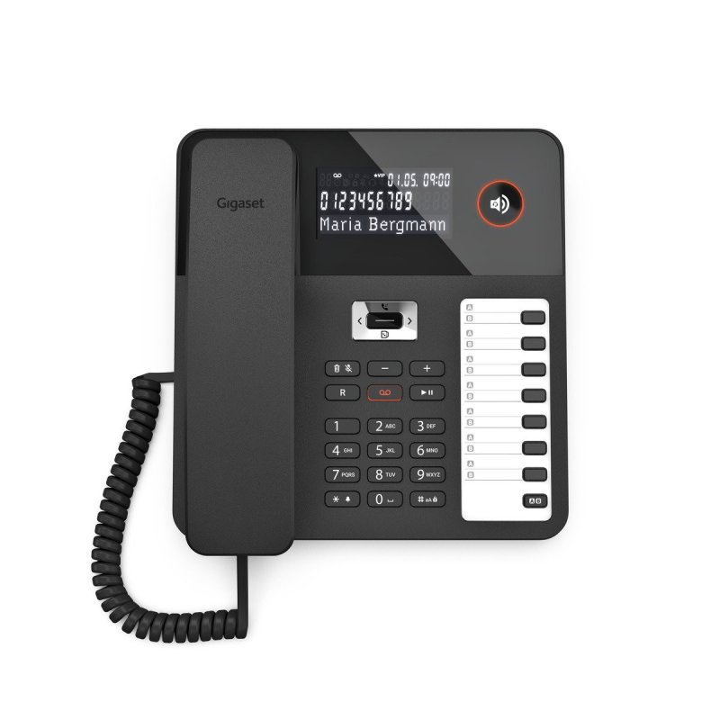 Gigaset Desk 800A DECT telephone Black