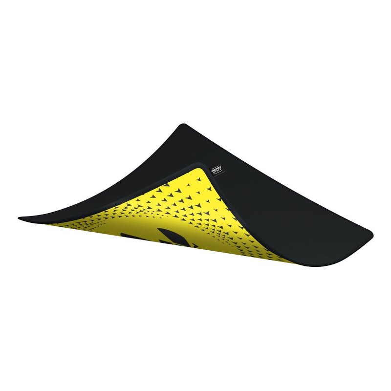 CHERRY XTRFY GP5 Vitality Yellow Tapis de souris de jeu Noir, Jaune