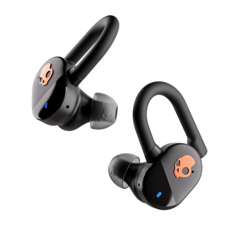 Skullcandy PUSH PLAY ACTIVE Casque Sans fil Ecouteurs Appels/Musique/Sport/Au quotidien Bluetooth Noir, Orange