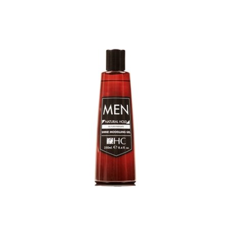 Hairconcept Professional Men Shine Natural Hold, Gel modelator fluid cu aspect umed, 250ml