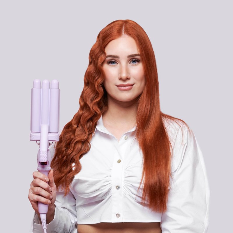Mermade Hair Cutie Curling iron Warm Lilac 2.5 m