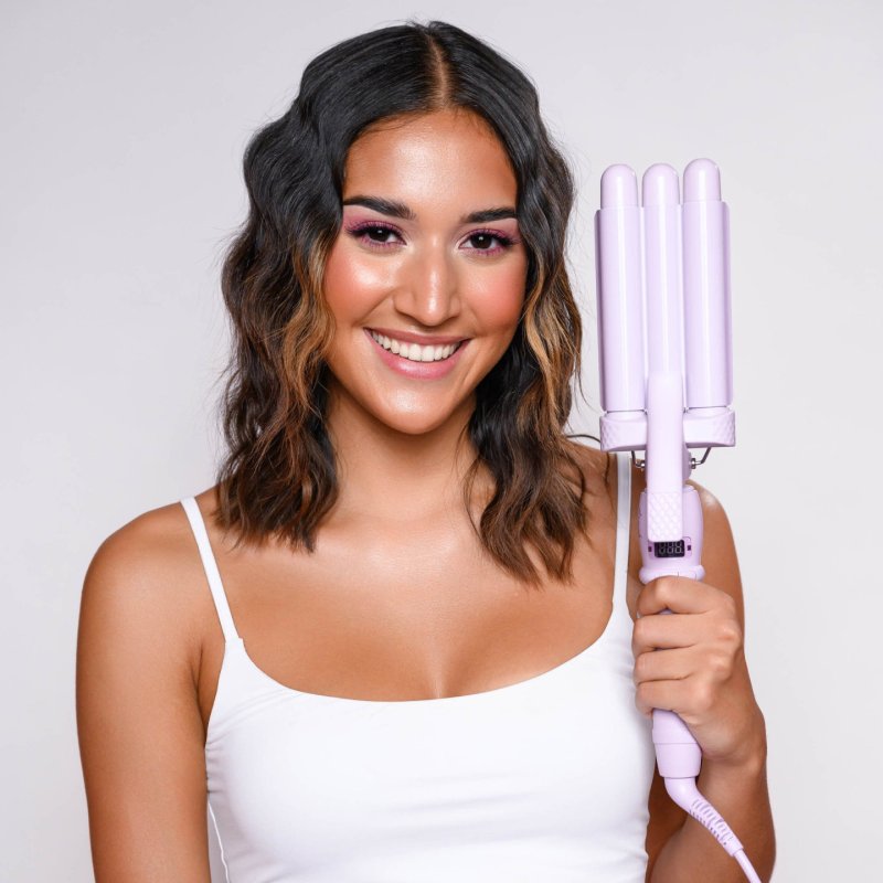 Mermade Hair Cutie Curling iron Warm Lilac 2.5 m