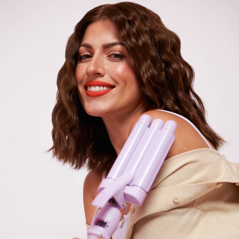 Mermade Hair Cutie Curling iron Warm Lilac 2.5 m