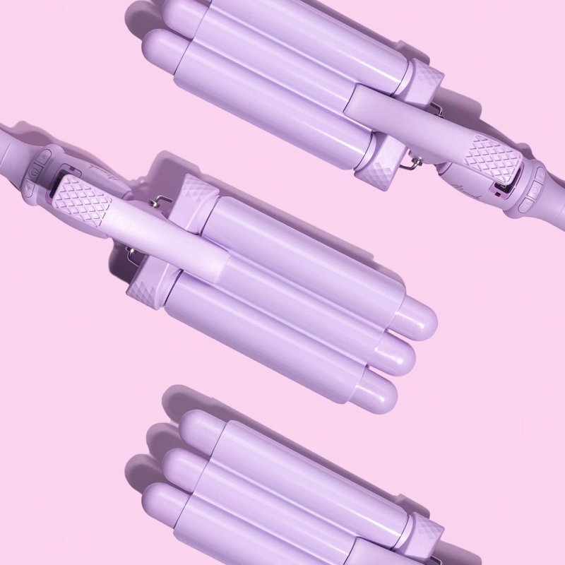 Mermade Hair Cutie Curling iron Warm Lilac 2.5 m