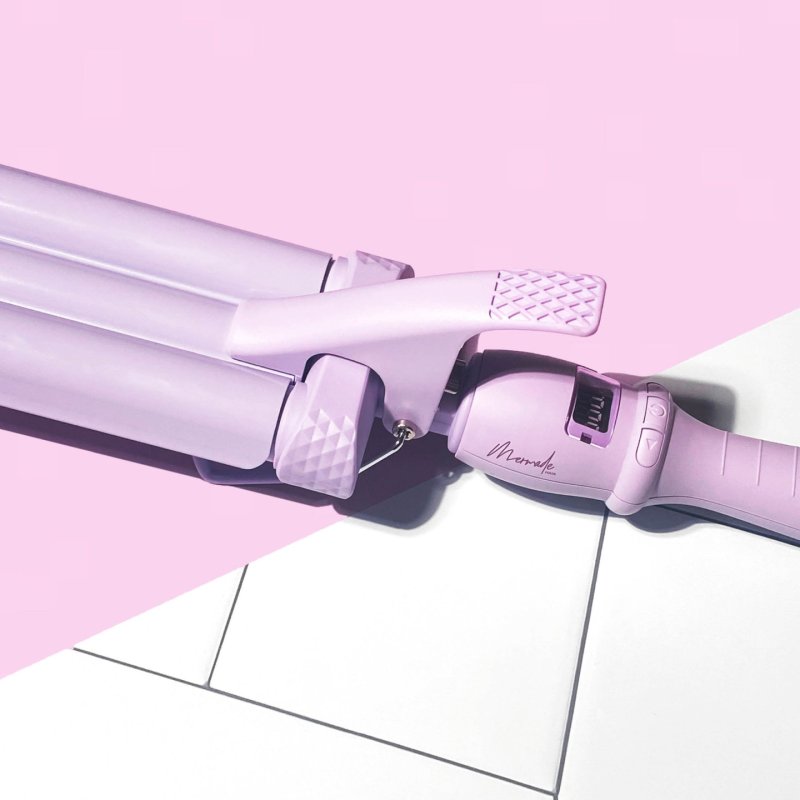 Mermade Hair Cutie Curling iron Warm Lilac 2.5 m