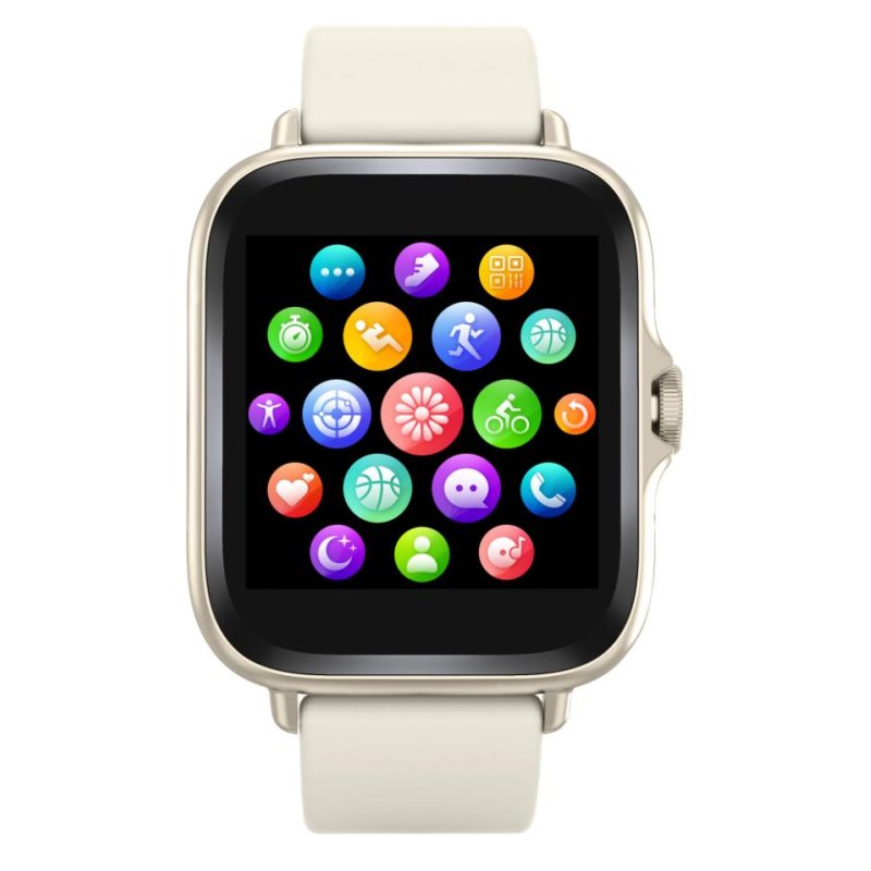 Denver SWC-156BEMK2 smartwatche et montre de sport 3,66 cm (1.44") TFT 128 x 128 pixels Écran tactile Beige