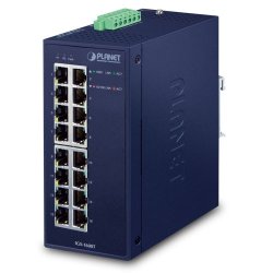 PLANET IGS-1600T commutateur réseau Non-géré L2 Gigabit Ethernet (10/100/1000) Bleu
