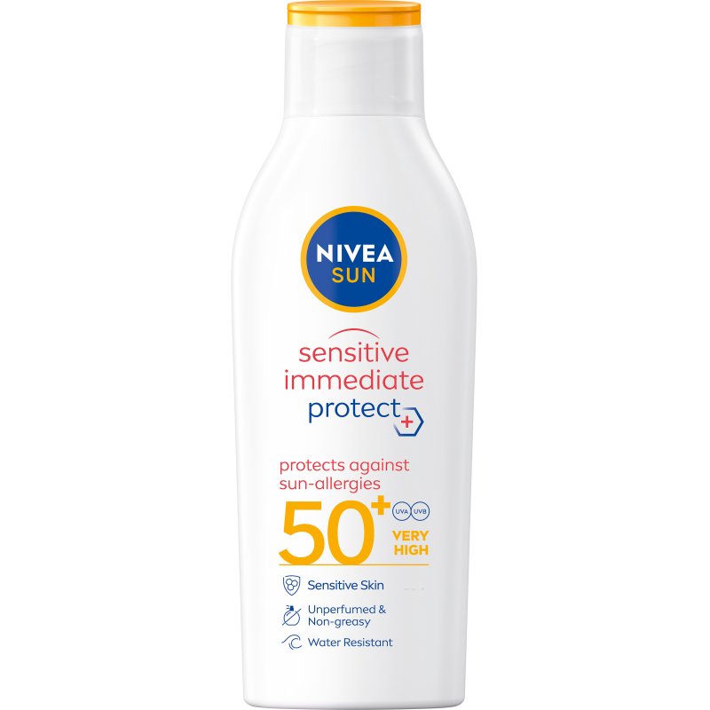 Nivea - Sensitive Immediate Protect Sun-Allergy Lotion SPF 50 - 200 ml