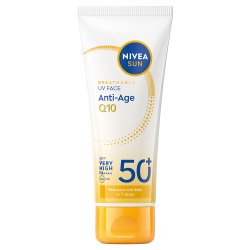 Nivea - UV Face Anti Age Q10 Cream - SPF 50 - 40 ml
