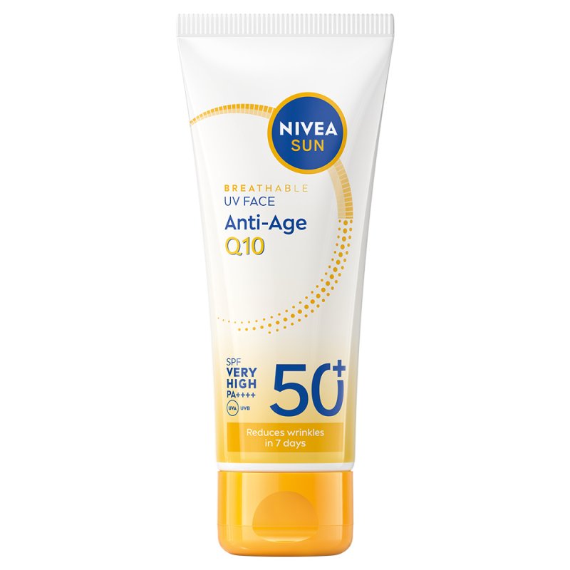 Nivea - UV Face Anti Age Q10 Cream - SPF 50 - 40 ml