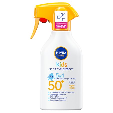 Nivea - Kids Sensitive Trigger Spray SPF50 - 250 ml