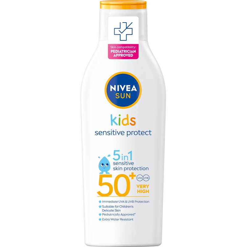 Nivea - Kids Sensitive Sun Lotion SPF 50 - 200ml