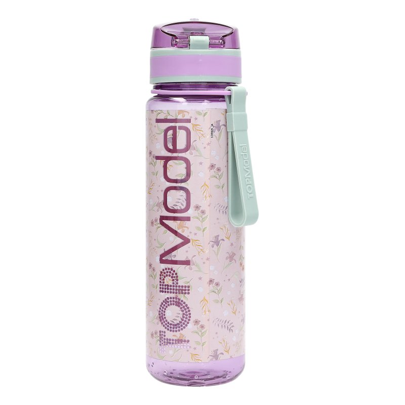 Topmodel - TOPModel Drinking Bottle BLOOMING KITTY - Purple - 650 ml