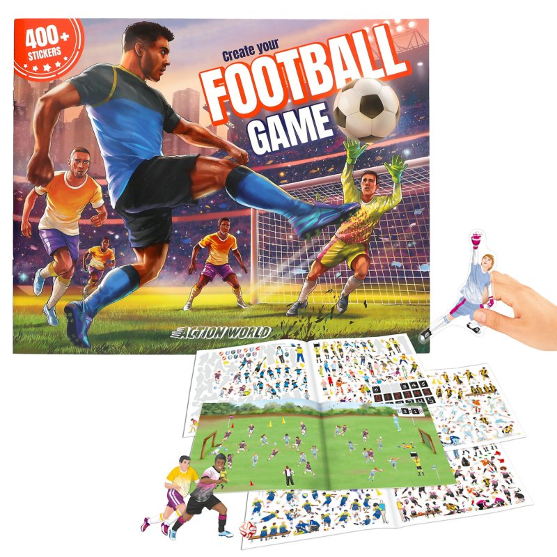 Dino World - Football Game Stickerbook (0414207)