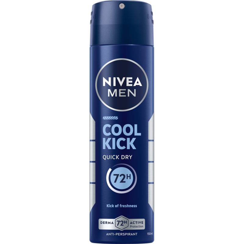 Nivea - Cool Kick Male Spray - 150 ml