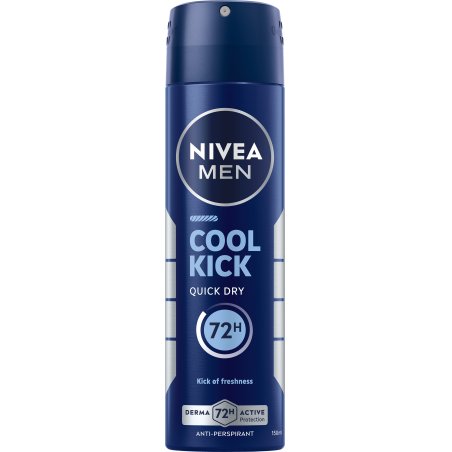 Nivea - Cool Kick Male Spray - 150 ml