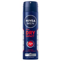 Nivea - Dry Impact Male Spray - 150 ml