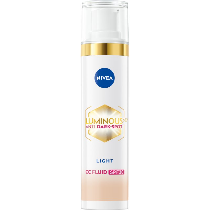Nivea - Luminous630 CC Fluid SPF30 3-in-1 - Light - 40 ml