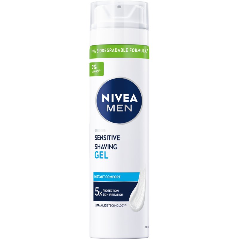 Nivea - Sensitive Shaving Gel - 200 ml