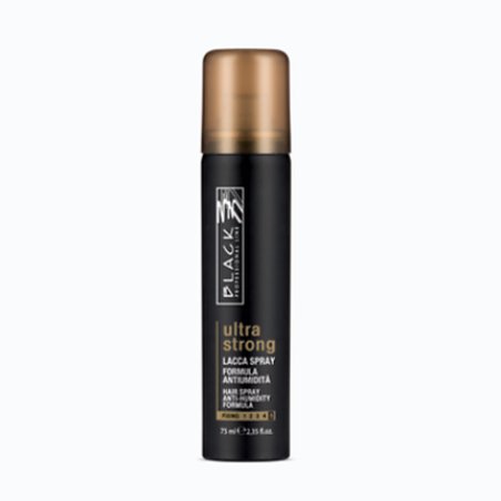 Black Hairspray Ultra Strong 75ml