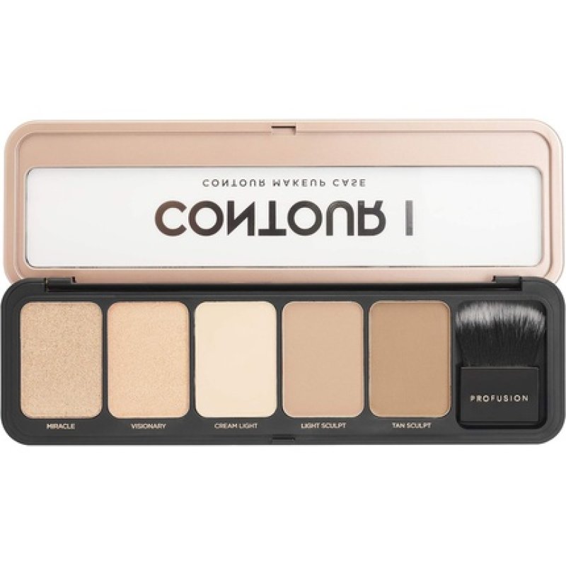 Profusion Cosmetics Pro Makeup Case Contour I Light Medium
