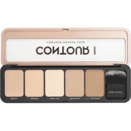Profusion Cosmetics Pro Makeup Case Contour I Light Medium