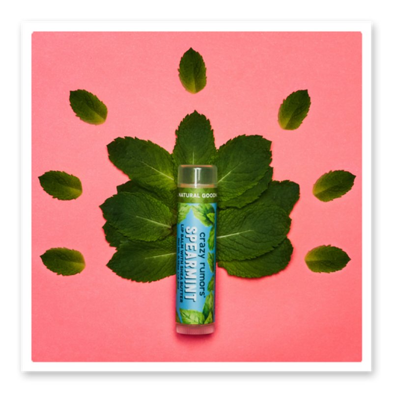 Crazy Rumors Spearmint baume pour les lèvres Beaume pour les lèvres Unisexe 4,3 ml