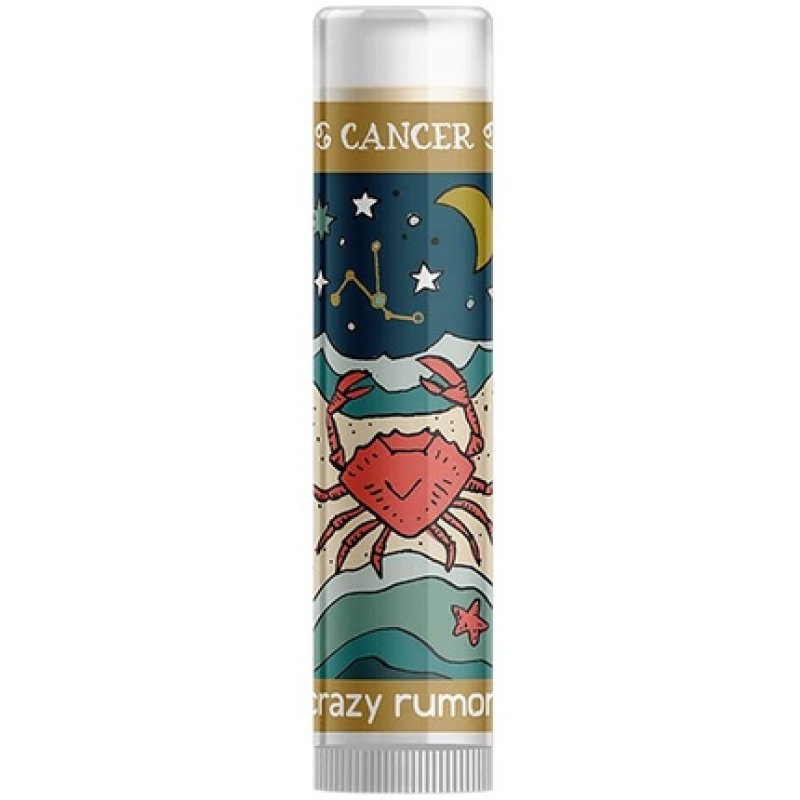 Crazy Rumors Zodiac Lip Balm Water Blend - Cancer 4.4ml