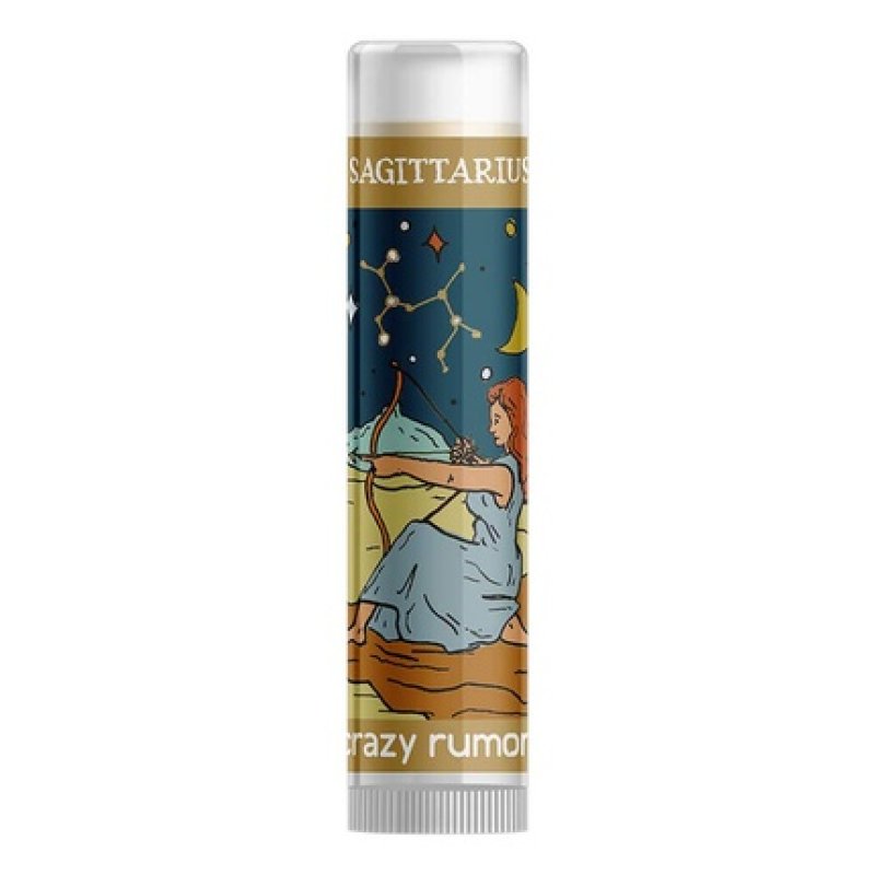 Crazy Rumors Zodiac Lip Balm Fire Blend Sagittarius 4.4ml