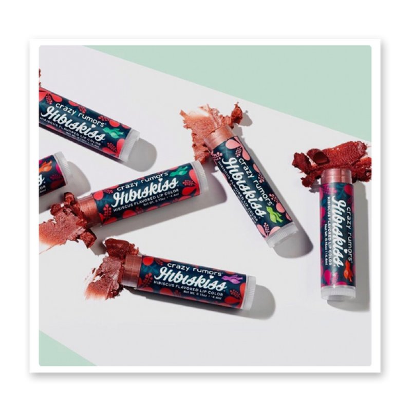 Crazy Rumors HibisKiss Coral lip balm & scrub Unisex 4.3 ml