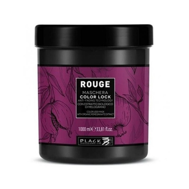 Black Rouge Color Lock Hair Mask 1000ml