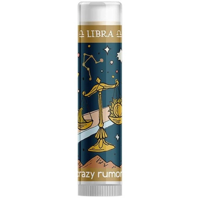 Crazy Rumors Zodiac Lip Balm Air Blend Libra 4.4ml