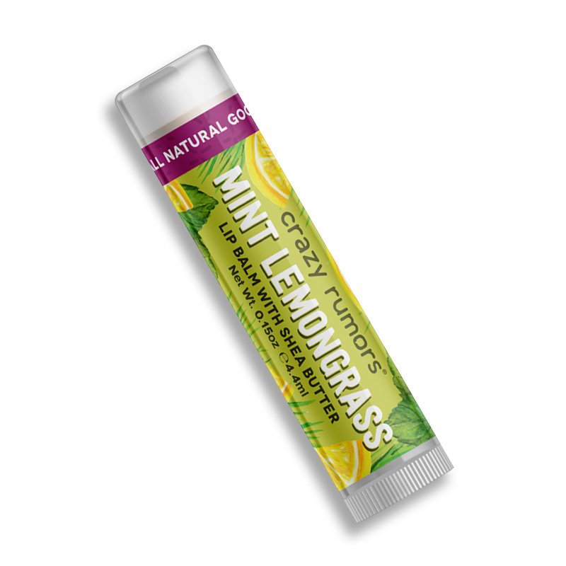 Crazy Rumors Mint Lemongrass baume pour les lèvres Beaume pour les lèvres Femmes 4,4 ml